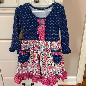 Eleanor rose 5/6 dress 3/4 sleeve